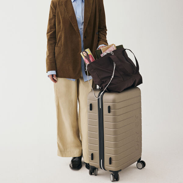 Day RE-Mono Tote, chocolate plum, DAY ET