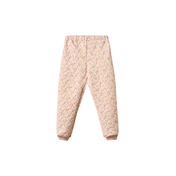 Thermo Pants Alex, heart flowers, Wheat