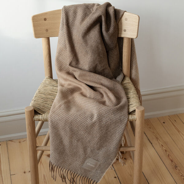 Horizon plaid, camel, ELVANG