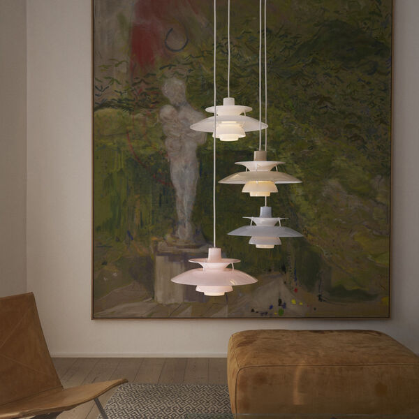 PH 5 320 Opal pendel, opal beige, Louis Poulsen