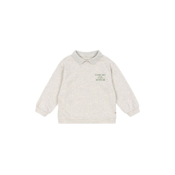 Spotty LS Polo, off white melange, Konges Sløjd