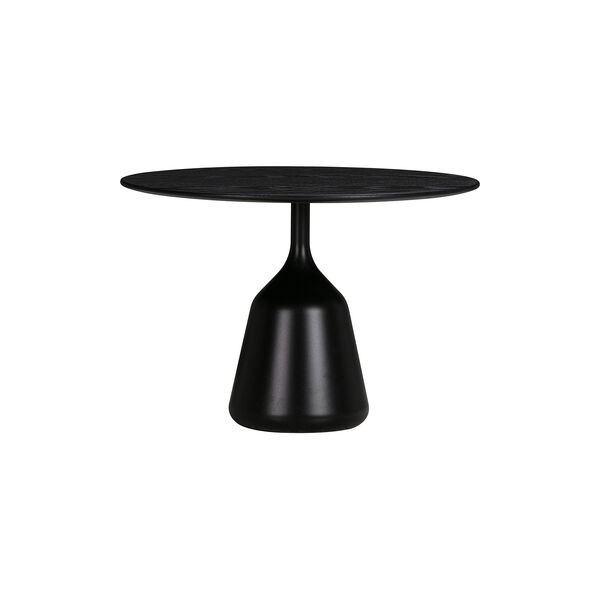 Coin Side Table, black oak, Wendelbo