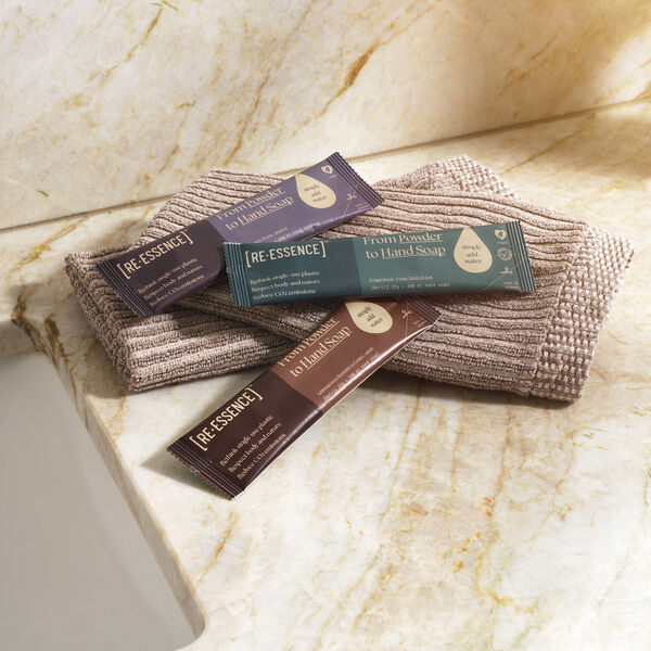 H&aring;nds&aelig;be refill-s&aelig;t 3 stk., parfumefri/sensitiv, RE-ESSENCE