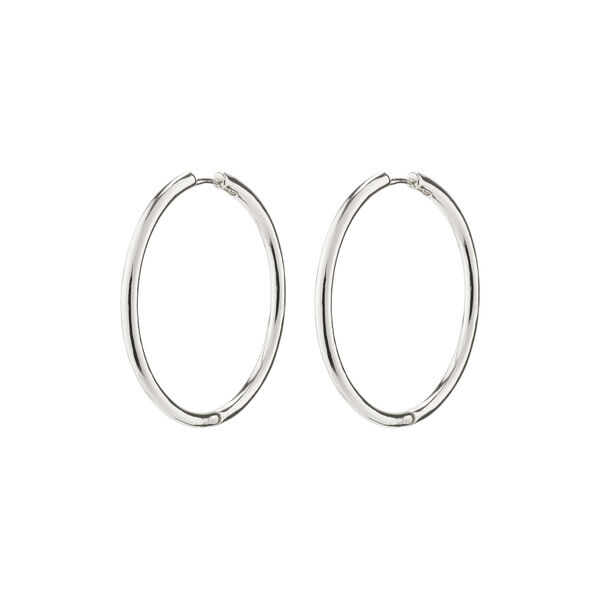 EANNA recycled maxi hoops, s&oslash;lvbelagt, Pilgrim