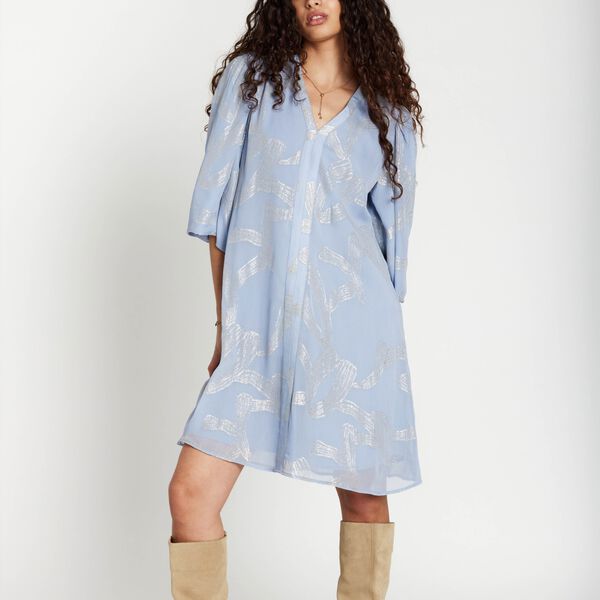 AmmandraBBMajlyas dress, eventide blue, Bruuns Bazaar