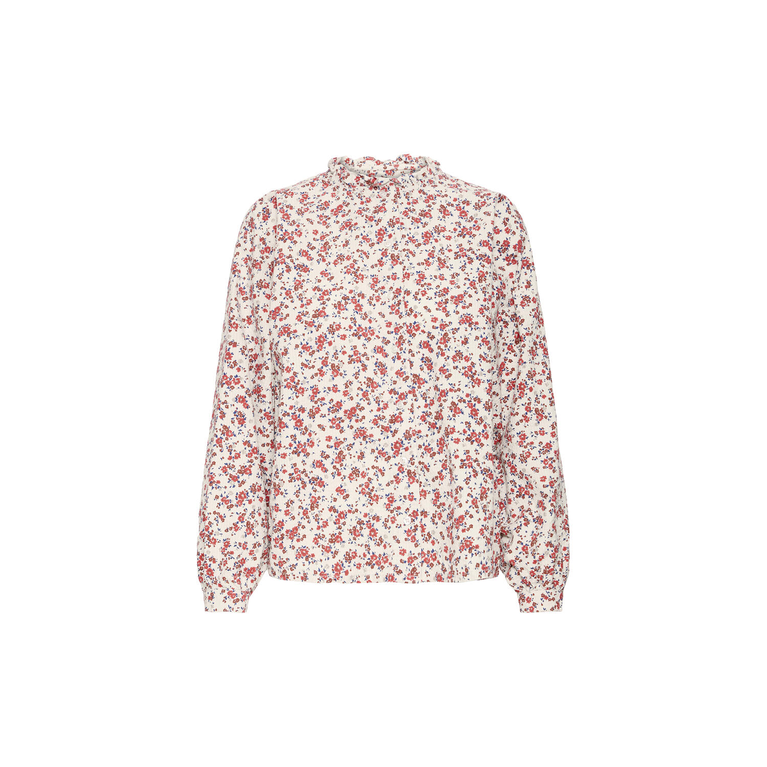 Køb IH Qwina Shirt, blueprint outline flower | ICHI