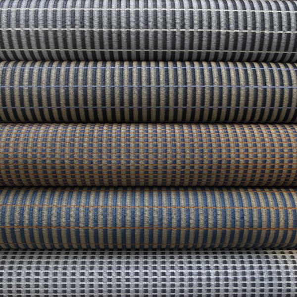 Esplanadi Rug, black/nutria/grey purple, Woodnotes