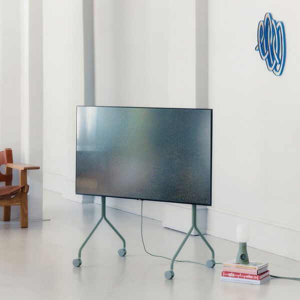 Moon Rollin', mossy green, Pedestal