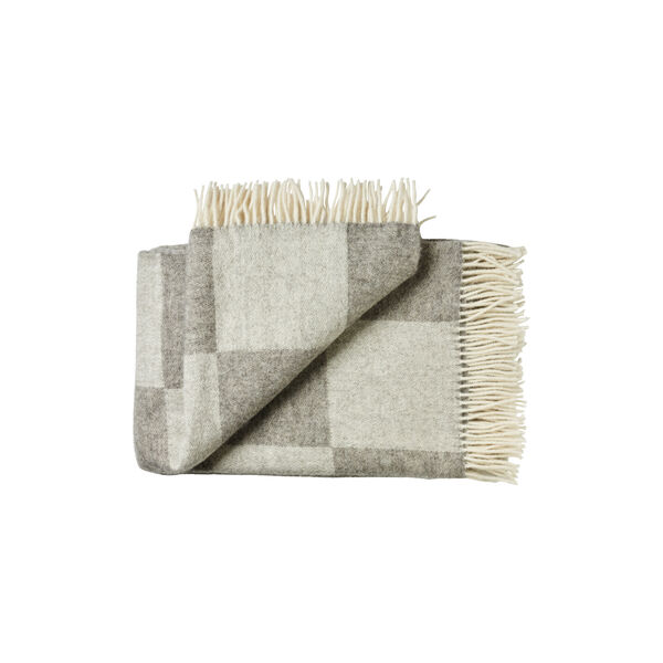 Ærø plaid, 00110 soft nordic grey, Silkeborg Uldspinderi
