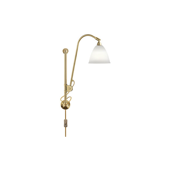 Bestlite BL5 Wall Lamp, bone china/brass, GUBI