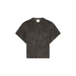 Berina cape, terracotta, Heartmade