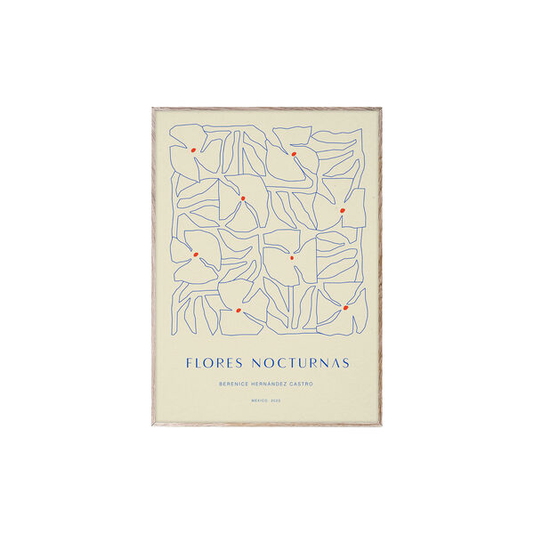 Flores Nocturnas 01 poster Flores Nocturnas 01 poster, Paper Collective