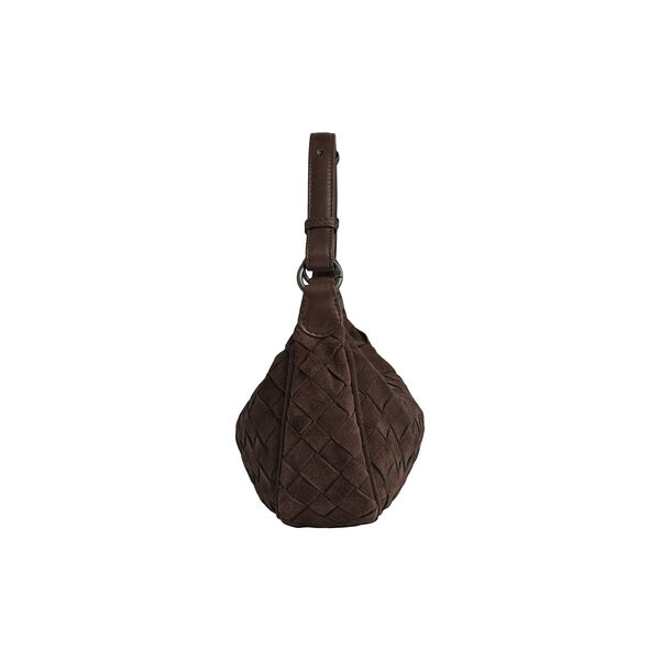 Mini MuseMBG Bag Sue. Weave, dark brown, Markberg