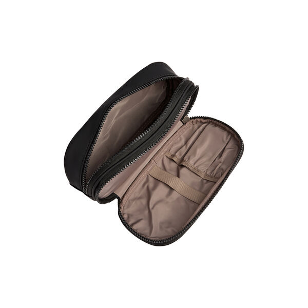 JustMBG Make-Up Purse Rubber, black, Markberg