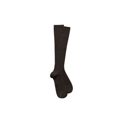 Wool Knee Socks II, brown, Aiayu