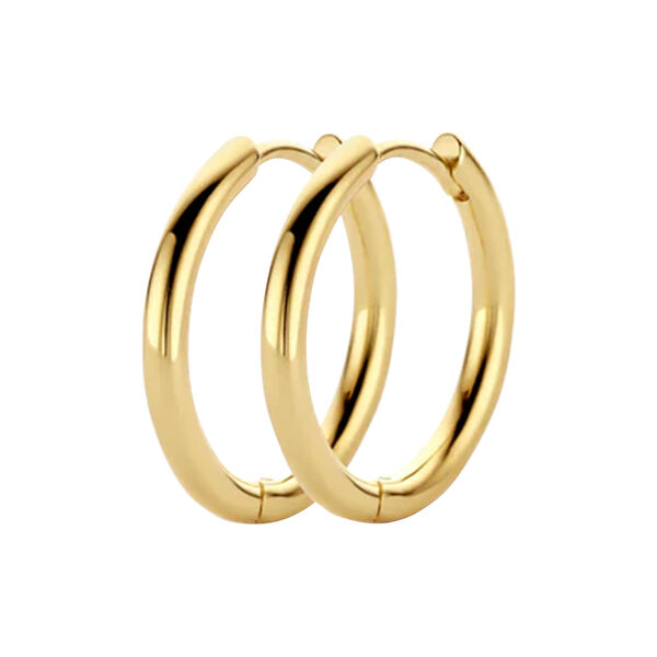 BALANCE HOOP 12 mm, forgyldt, Spirit Icons