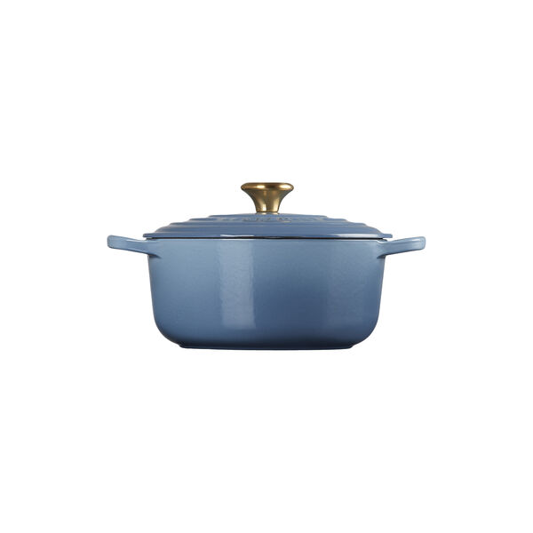Signature rund st&oslash;bejernsgryde &Oslash; 20 cm, chambray, Le Creuset