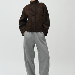 Mandrian M Pant, medium grey melange, mbyM