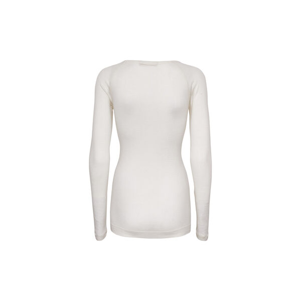 Jade Bluse, off-white, Seamless Basic