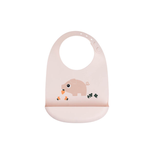 Pigee silikone hagesmæk, powder, Done by Deer