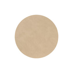 Nupo d&aelig;kkeserviet Circle L, sand, LIND DNA