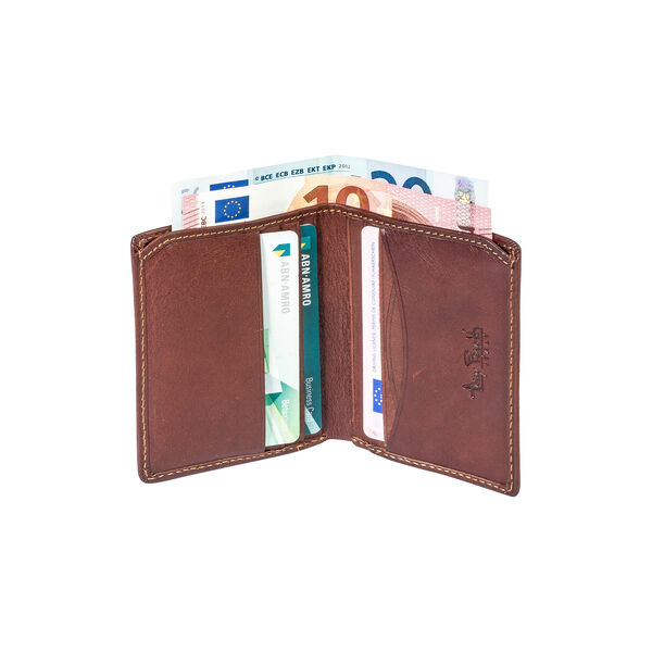 Creditcard Wallet Fold, dark brown, Tony Perotti