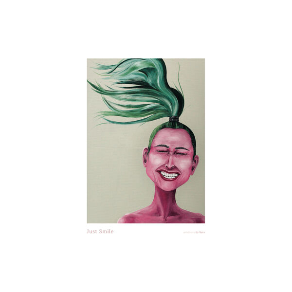 Just Smile plakat Just Smile plakat, All by Voss