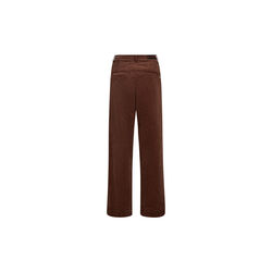 PD-Melanie Wide Pant Baby Cord, warm brown, Pieszak