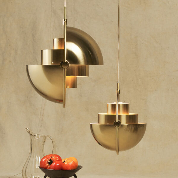Multi-Lite Pendant, brass, GUBI