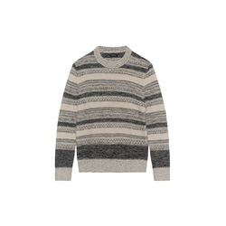 MAtriton Pullover, dark grey melange, Matinique