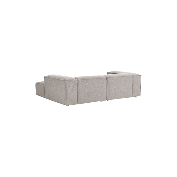 Lennon 2 Seater Modular Right Corner Sofa, boucl&eacute; taupe, Westwing Collection