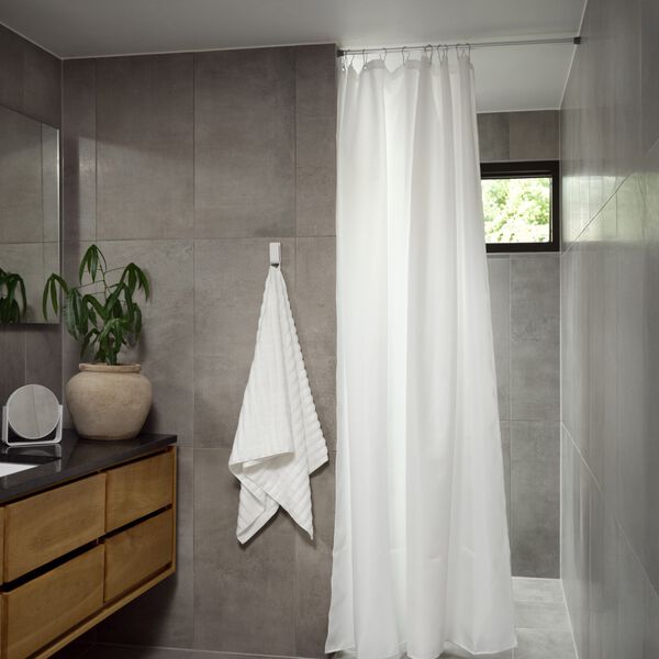 Lux badeforh&aelig;ng, white, Zone Denmark