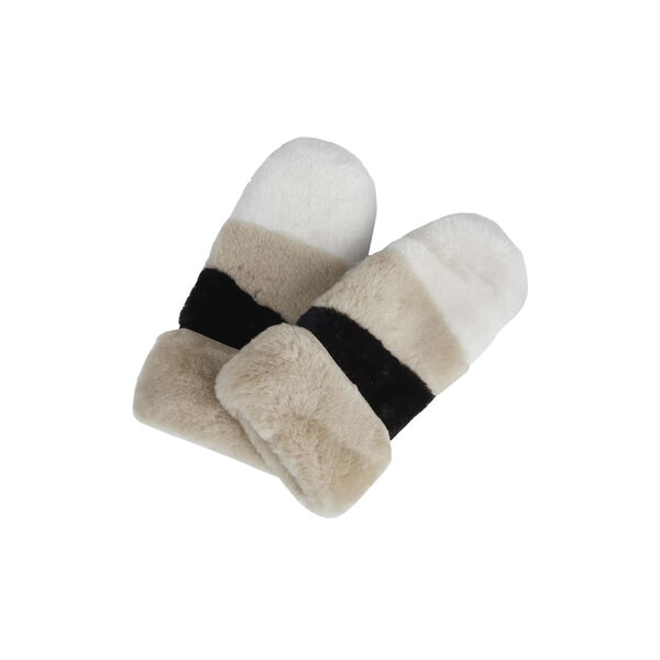 CattyMBG Mitten, bl. w/offw.+caramel+bl., Markberg