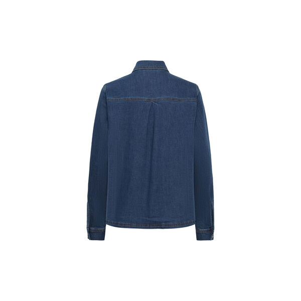 Denim Shirt MWAnn 115 | Medium Clear Blue Wash | Bluse, My Essential Wardrobe