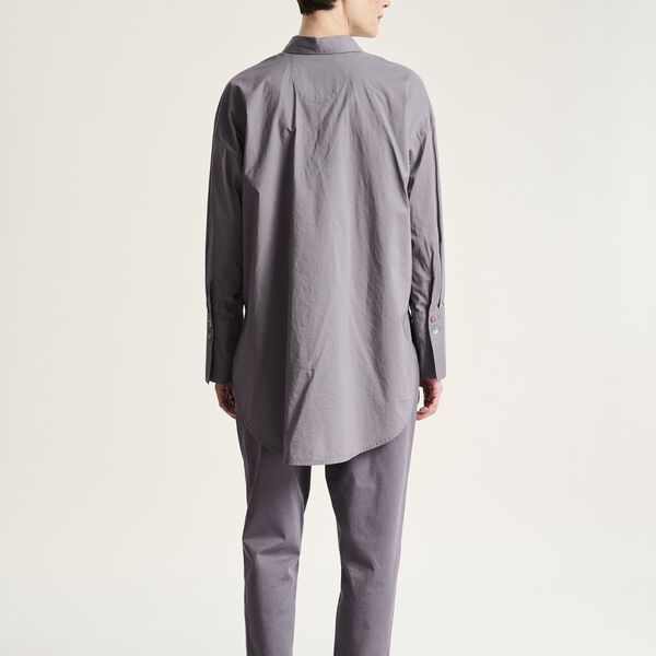 Core cotton stor skjorte, shark, BITTE KAI RAND