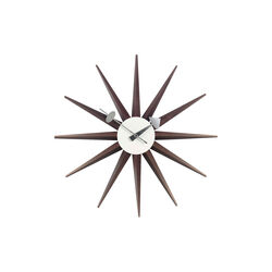 Sunburst v&aelig;gur, walnut, Vitra 