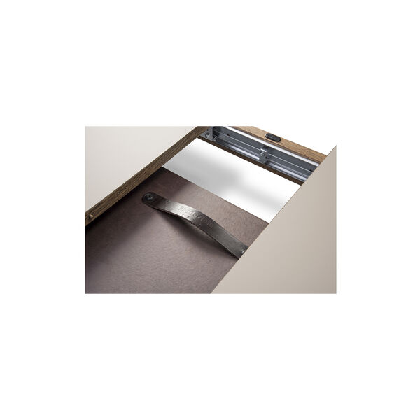 6490 Ana udtr&aelig;ksspisebord 220 cm, almond/smoked oak, Fredericia Furniture