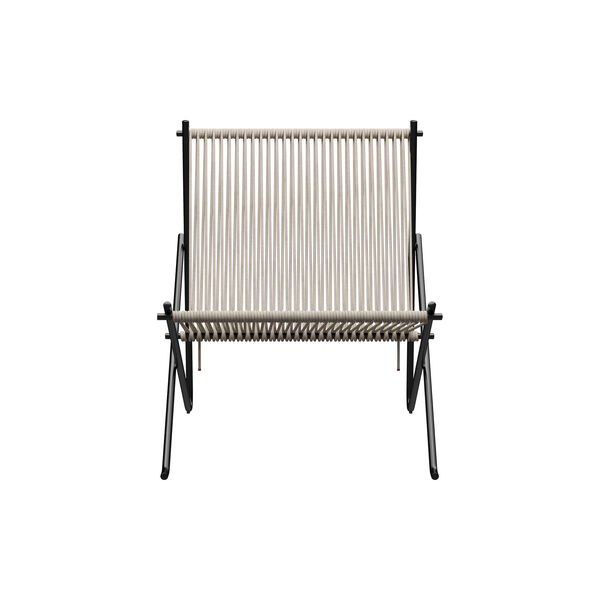 PK4™ stol, sort/natur, Fritz Hansen