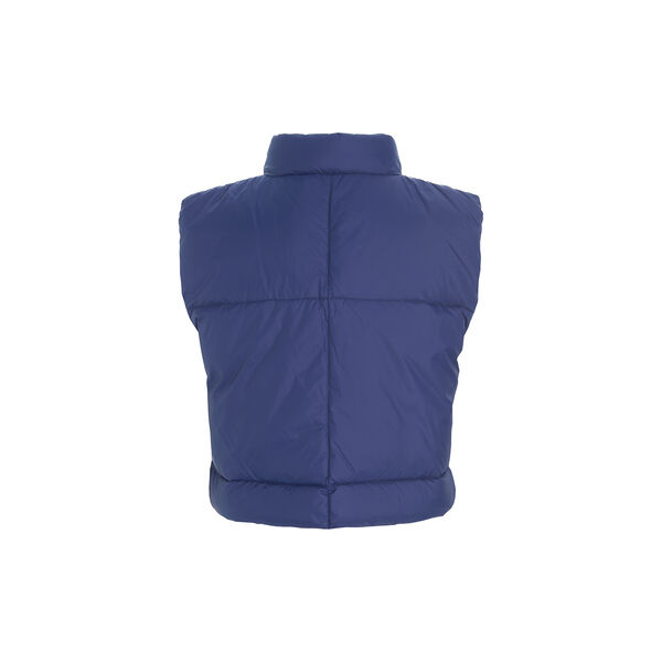 Feather down kort vest, twilight blue, BITTE KAI RAND