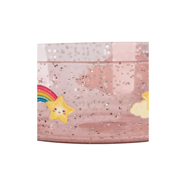 Sparkly Dinner Set, rainbow, Konges Sl&oslash;jd
