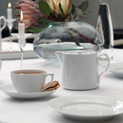 Hvid Riflet tekande 75 cl, Royal Copenhagen