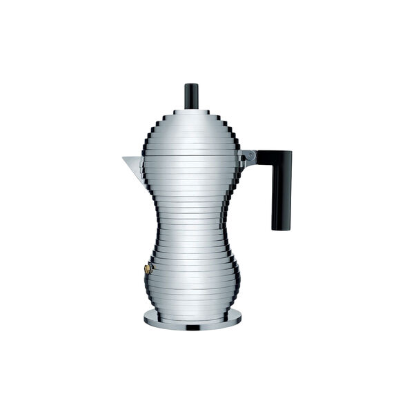 Pulcina espressokande, sort, Alessi