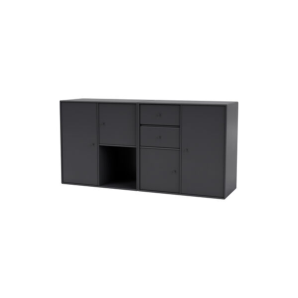 COUPLE bred sk&aelig;nk, 04 anthracite, Montana Furniture