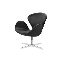 Svanen™ 3320 loungestol, sort, Fritz Hansen