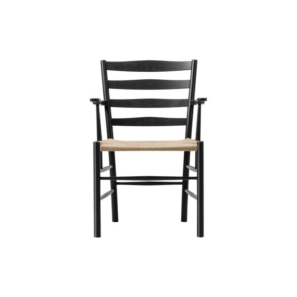 Klint Armchair, sortlakeret eg, Fredericia Furniture