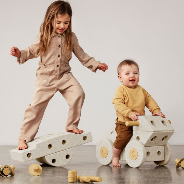 Dreamer sæt, sand grey/honey yellow, MODU