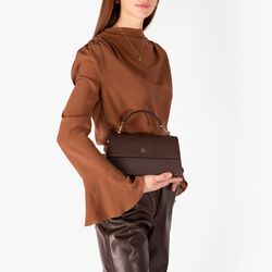 Delia Crossbody Bag | Soil Brown | Skuldertaske, Aigner