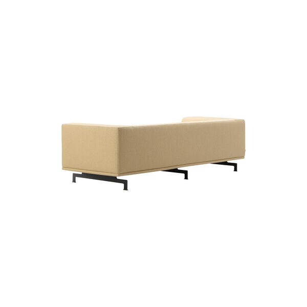4511 Delphi 3 pers. sofa, keiga 422/sort, Fredericia Furniture