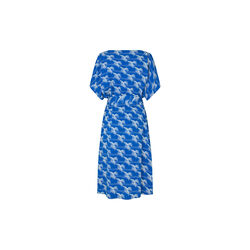 ElinaLL Midi Dress S/S, royal blue, Lollys Laundry