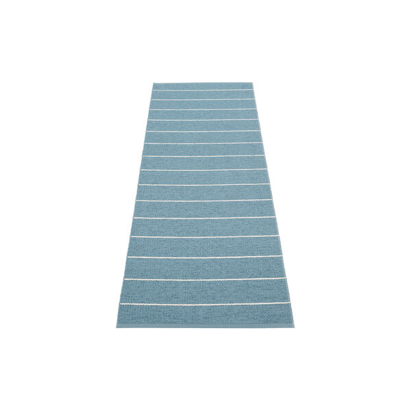 Carl gulvl&oslash;ber, blue fog/dove blue/vanilla, Pappelina